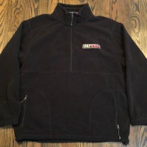 Men’s quarter zip polar fleece jacket size xl